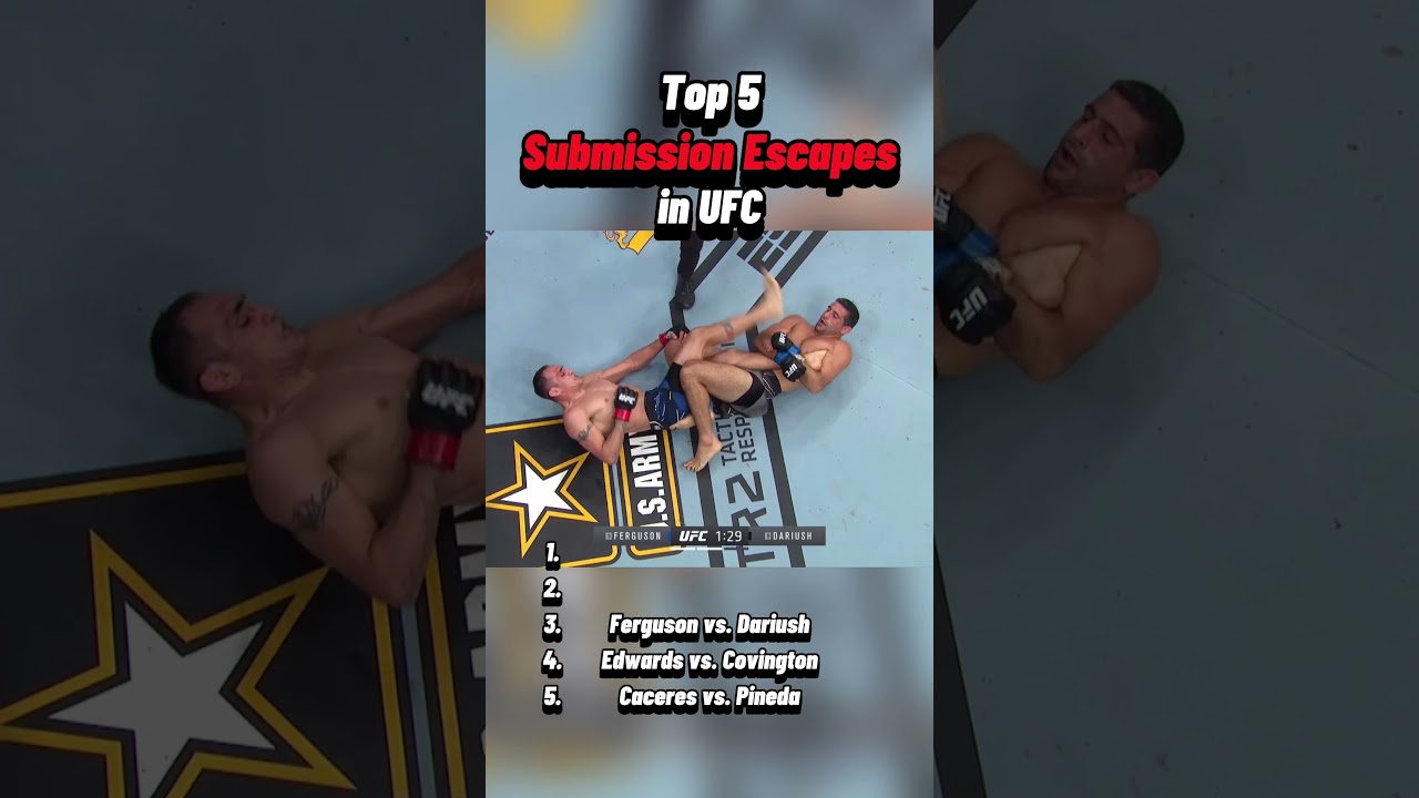 Epic Escape Moments in UFC Grappling 🥋 | Must-See MMA Submissions