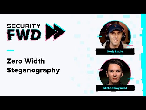 Hidden Messages in Plain Sight with Zero Width Characters