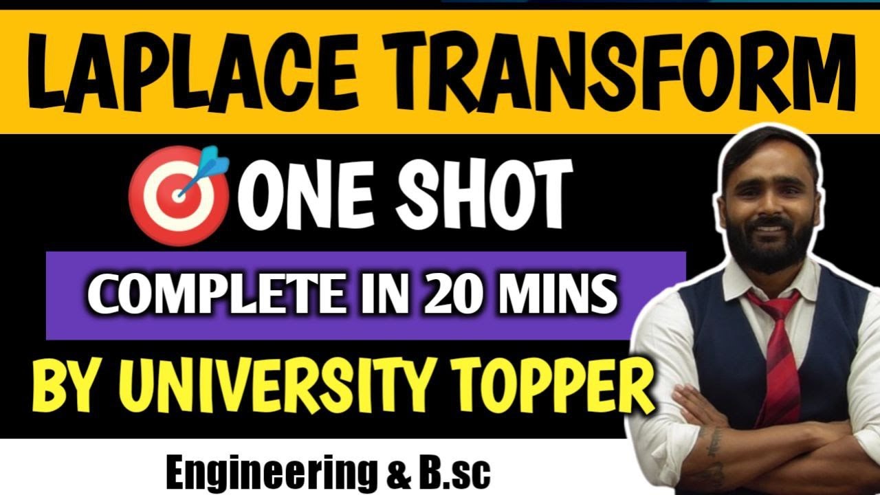 Laplace Transform Explained in One Shot by Pradeep Giri Sir