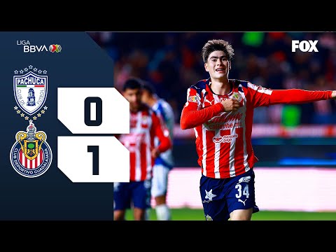 PACHUCA 0-1 CHIVAS | RESUMEN | LIGA MX | APERTURA 2025 | JORNADA 16