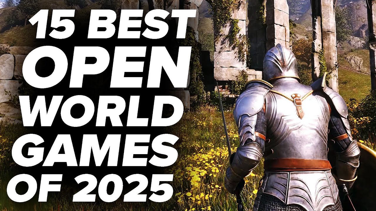 15 Top 15 Open World Games of 2025 🌍