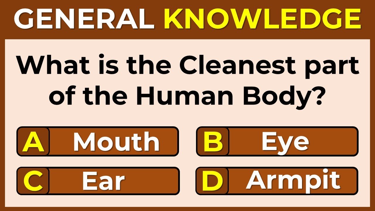 Test Your General Knowledge with This 55-Question Quiz