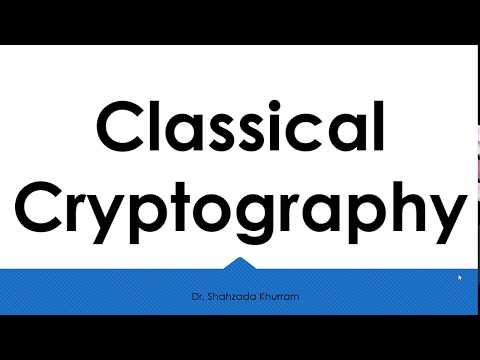 Classical Cryptography | Substitute vs Transposition