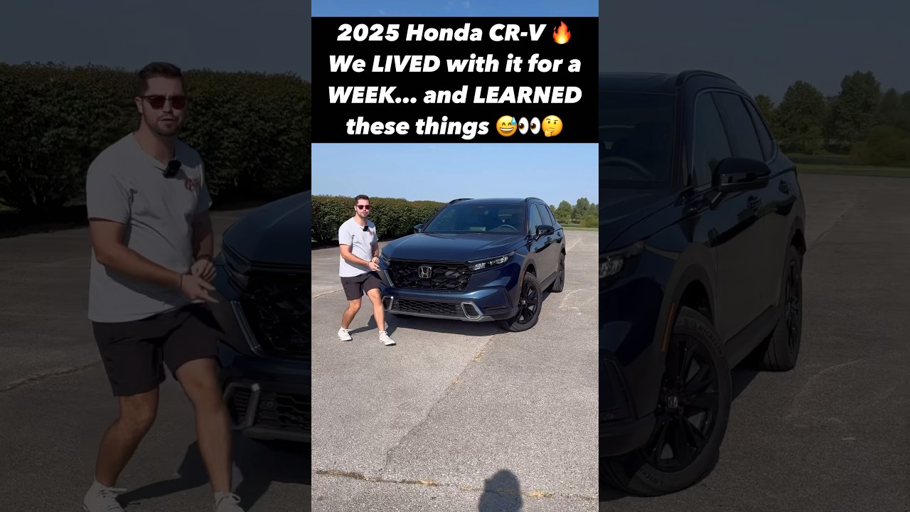 7-Day Experience with the 2025 Honda CR-V 🚗