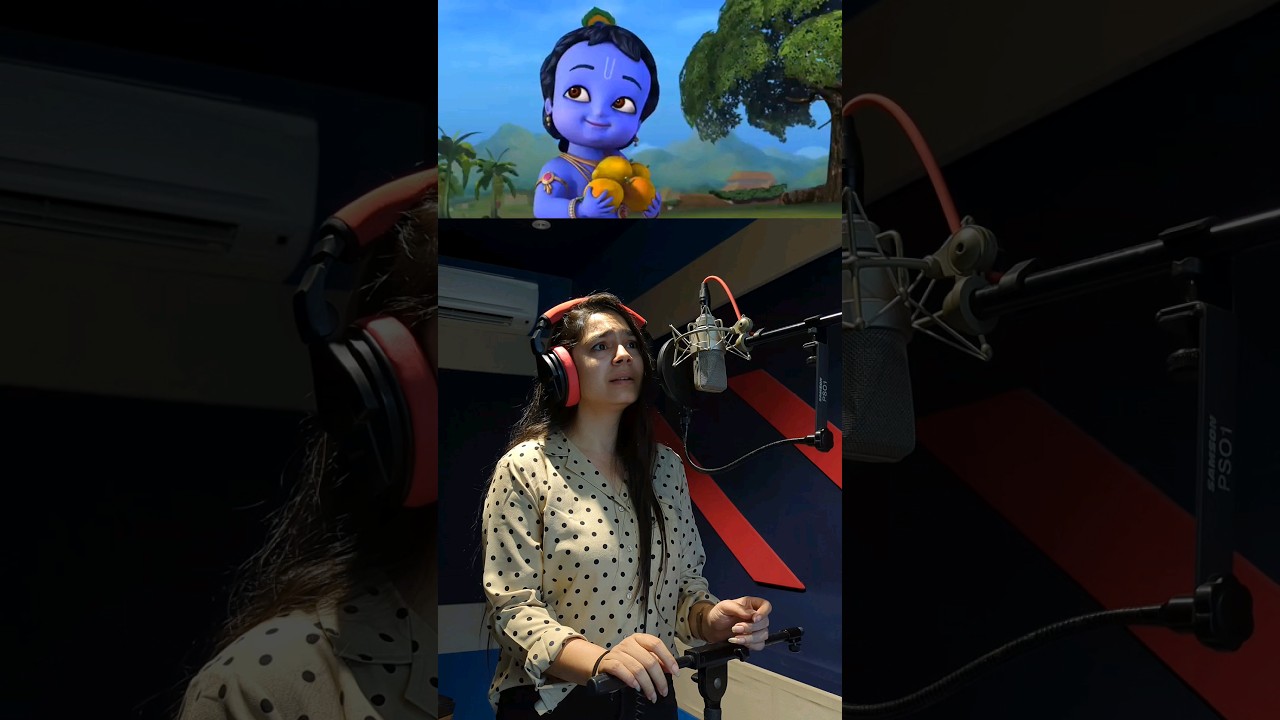 Discover Little Krishna's Voice Artist Khushali Vyas 🎙️