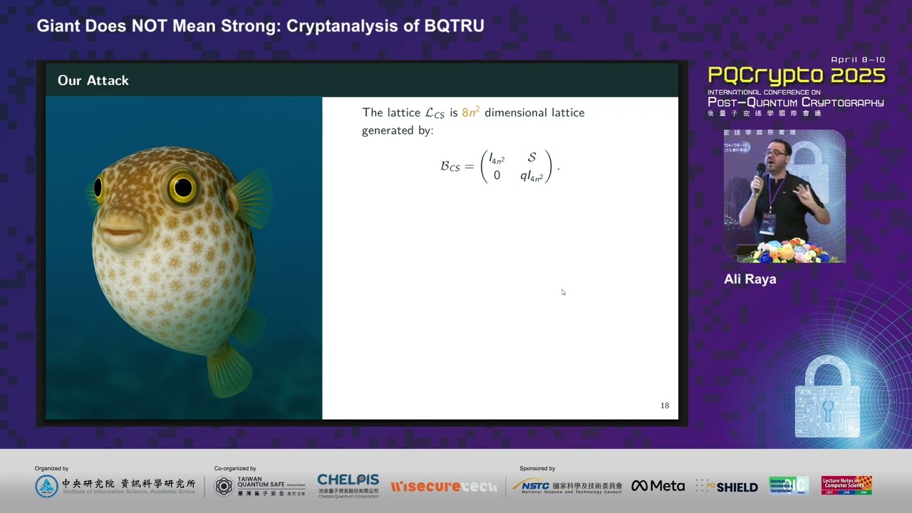 Uncovering Weaknesses in BQTRU: Cryptanalysis Insights from PQCrypto 2025 🔍