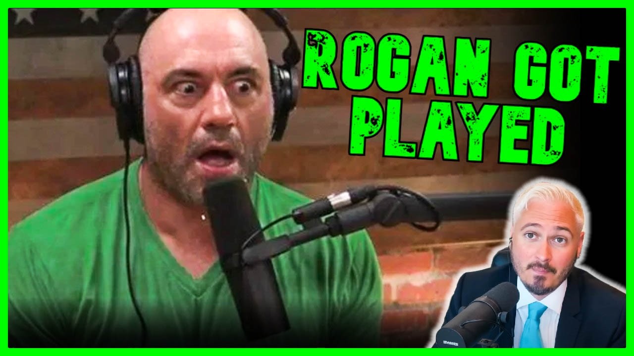Epstein Class Manipulates Joe Rogan 🎙️