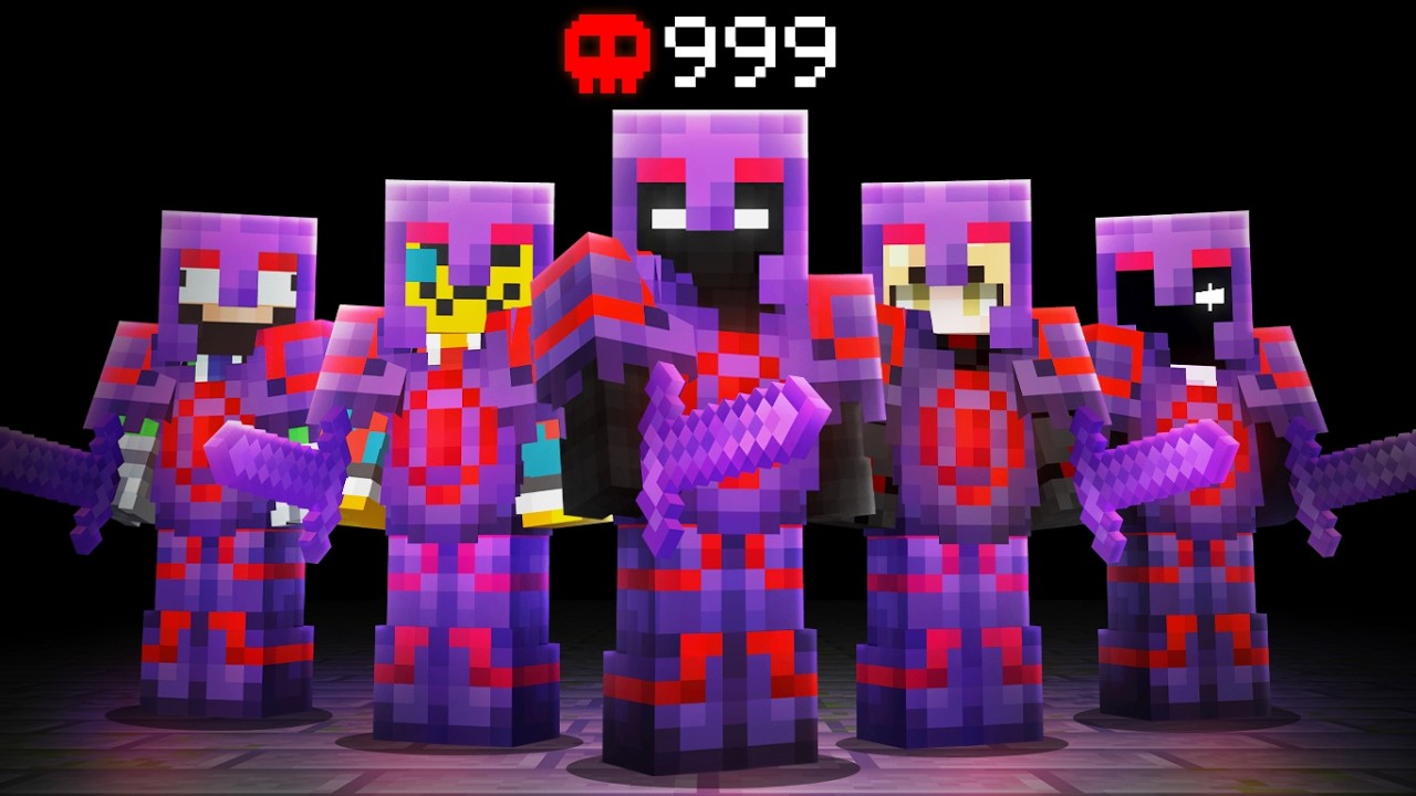 Built Minecraft’s Strongest Team 🛡️