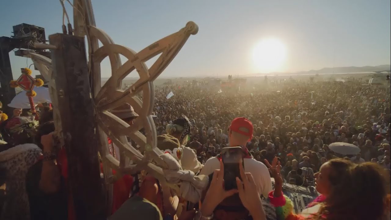 Epic Sunrise Performance by Keinemusik & Friends at Burning Man 2022 🌅