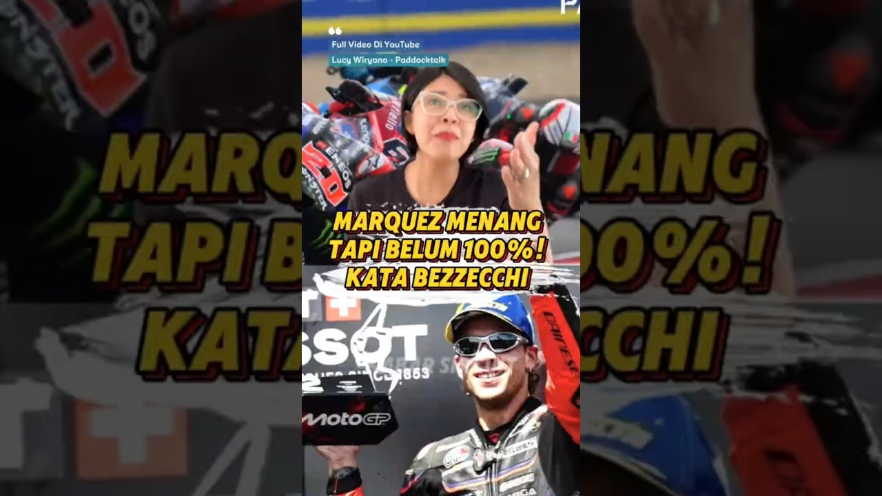 Marquez Menang Tapi Belum 100%! 😱 Bezzecchi Tanggapan