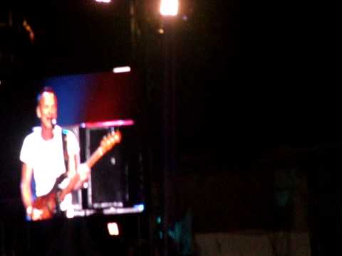 Sting sur les plaines