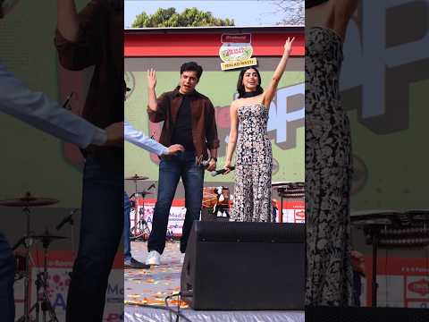 Junaid Khan & Khushi kapoor grooving together at their song at an event #shorts #junaidkhan #khushi