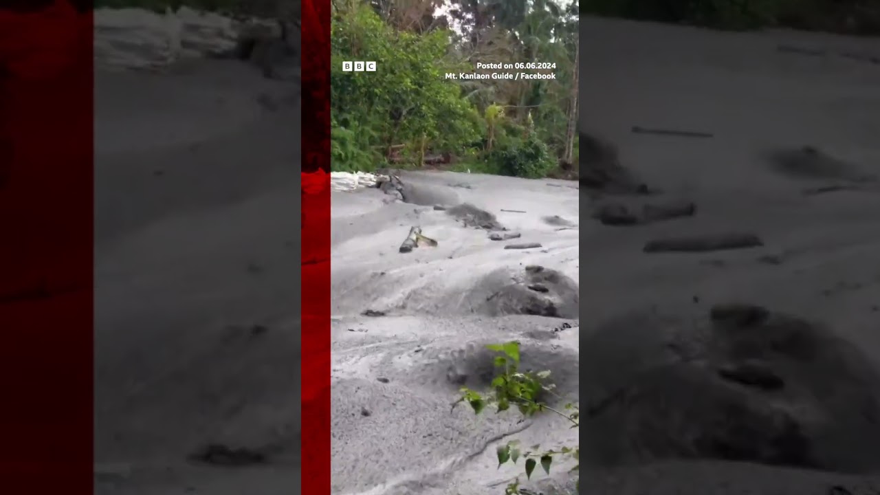 Cold Lava Floods Philippine Village After Mt Kanlaon Eruption π