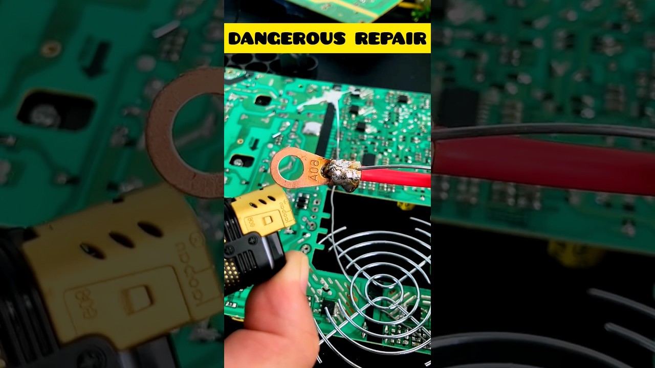 Epic Copper Terminal Soldering Challenge ⚡