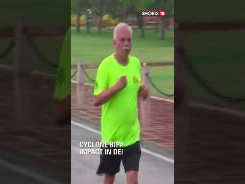 It Is Pleasant Monday Morning in Delhi As Rains Bring Temperatures Down | #shorts #viral