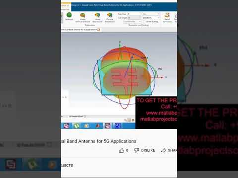 Design of E-Shaped Nano Patch Dual Band Antenna for 5G Applications