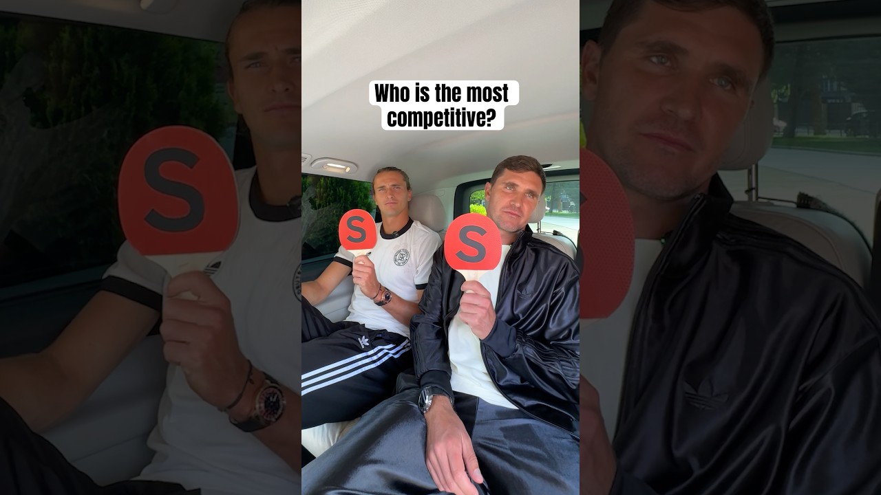 Zverev Brothers Face Off in Hilarious Sibling Challenge! 🎾