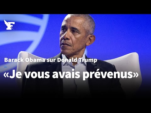 Barack Obama s'en prend à Donald Trump à l'occasion d'un meeting électoral