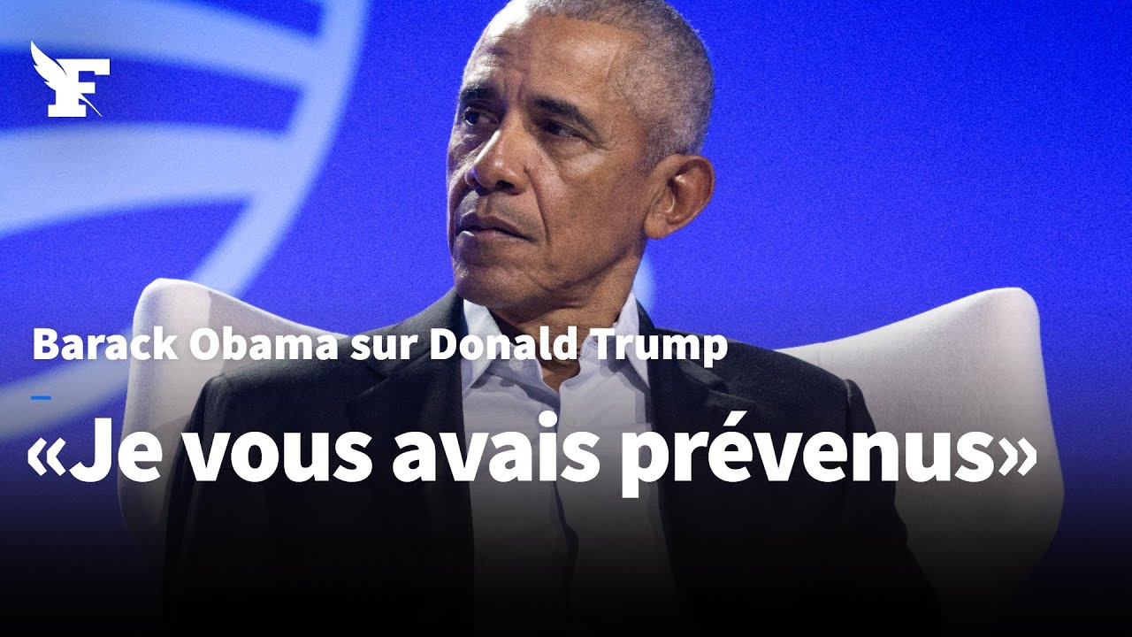 Barack Obama critique Donald Trump lors d'un rassemblement électoral 🗳️
