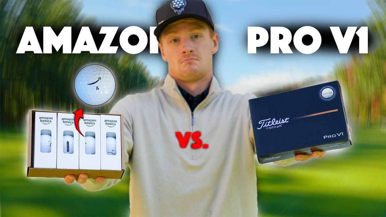 Amazon Basics Golf Ball vs Pro V1 🏌️‍♂️