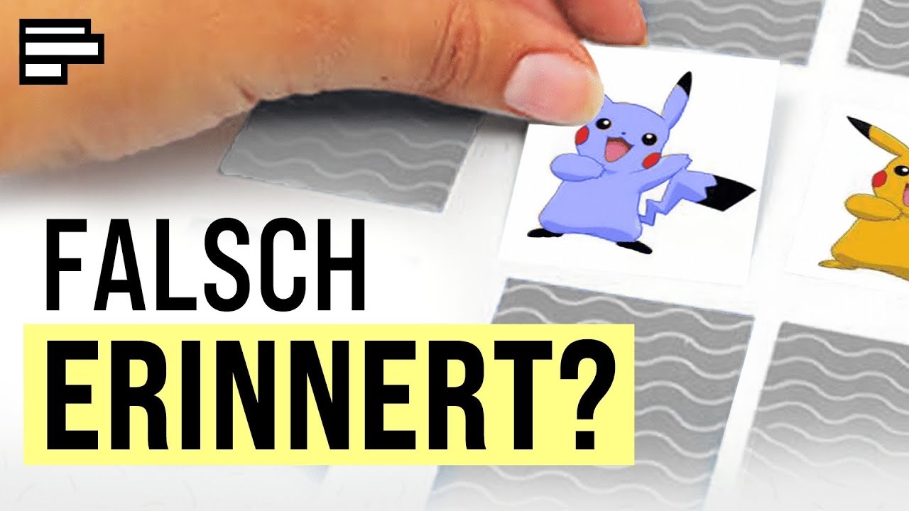 So leicht können deine Erinnerungen getäuscht werden! 🧠