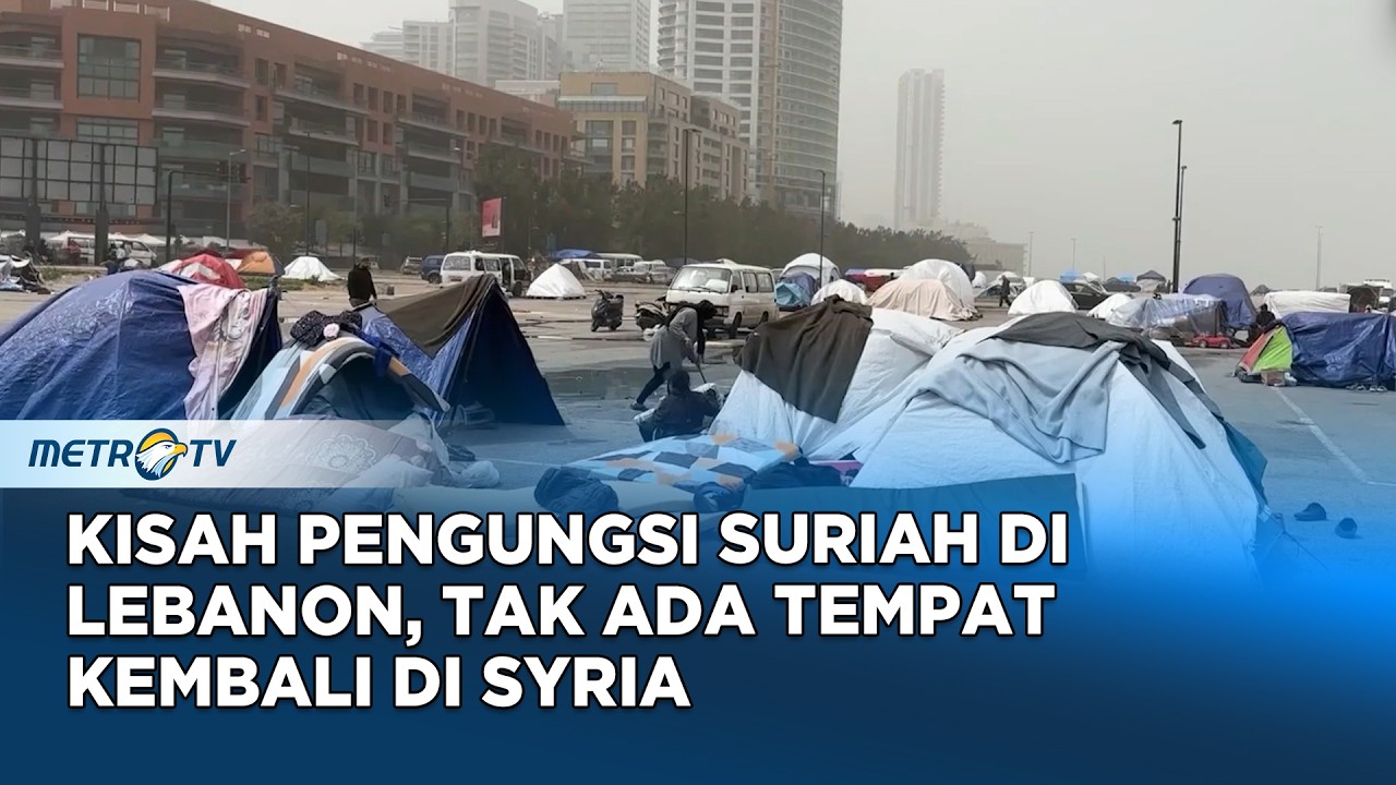 Pengungsi Suriah di Beirut Tolak Pulang Meski Perang Berlanjut