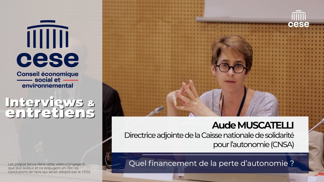 Aude Muscatelli (CNSA) Explains Funding for Loss of Autonomy 🏥