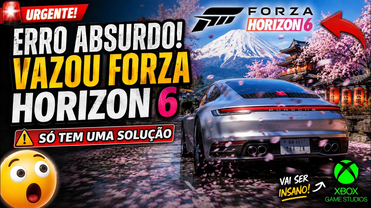 ERRO BRUTAL DO XBOX: FORZA HORIZON 6 Vazou e Já Tem MUITA GENTE Jogando!