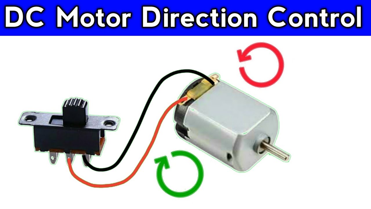 DC Motor Direction Control: Forward & Reverse 🚗