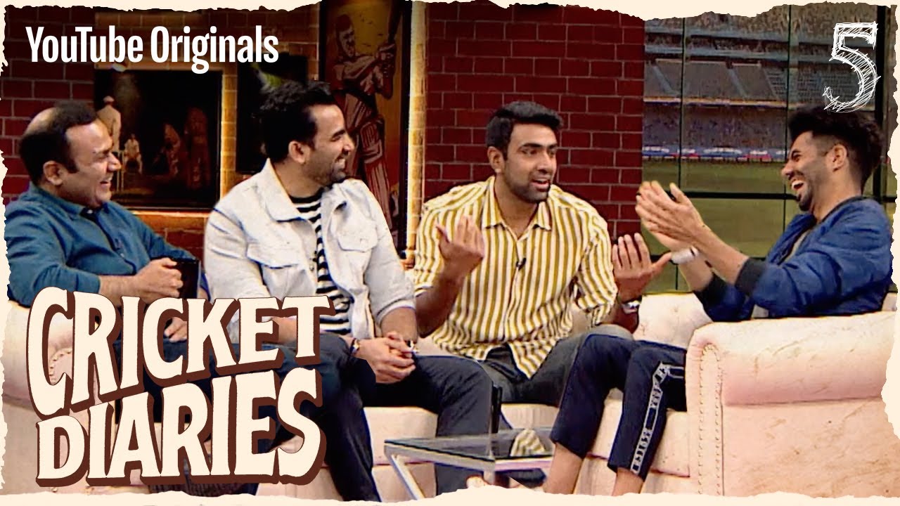 CricketDiaries Ep 5: Sehwag, Zaheer & Ashwin on 2011 Wankhede Final 🏏