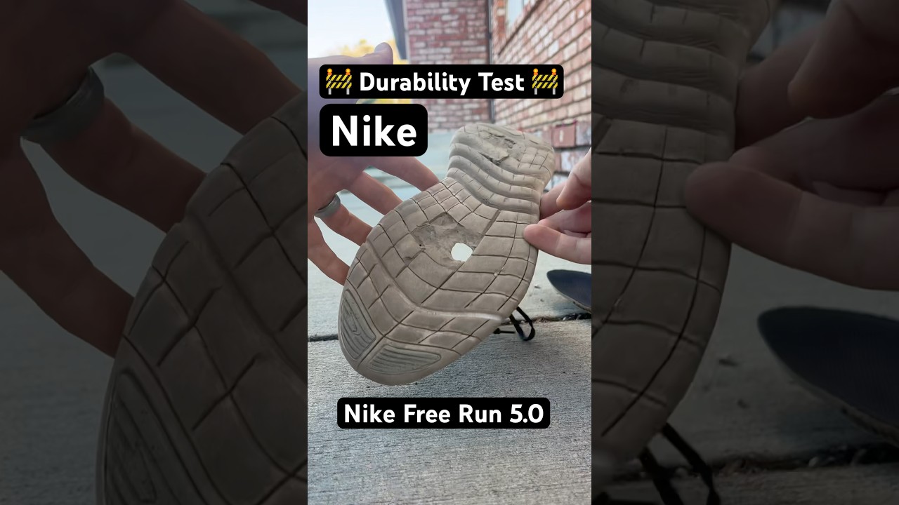 π§ Durability Test π§: Nike Free Run 5.0