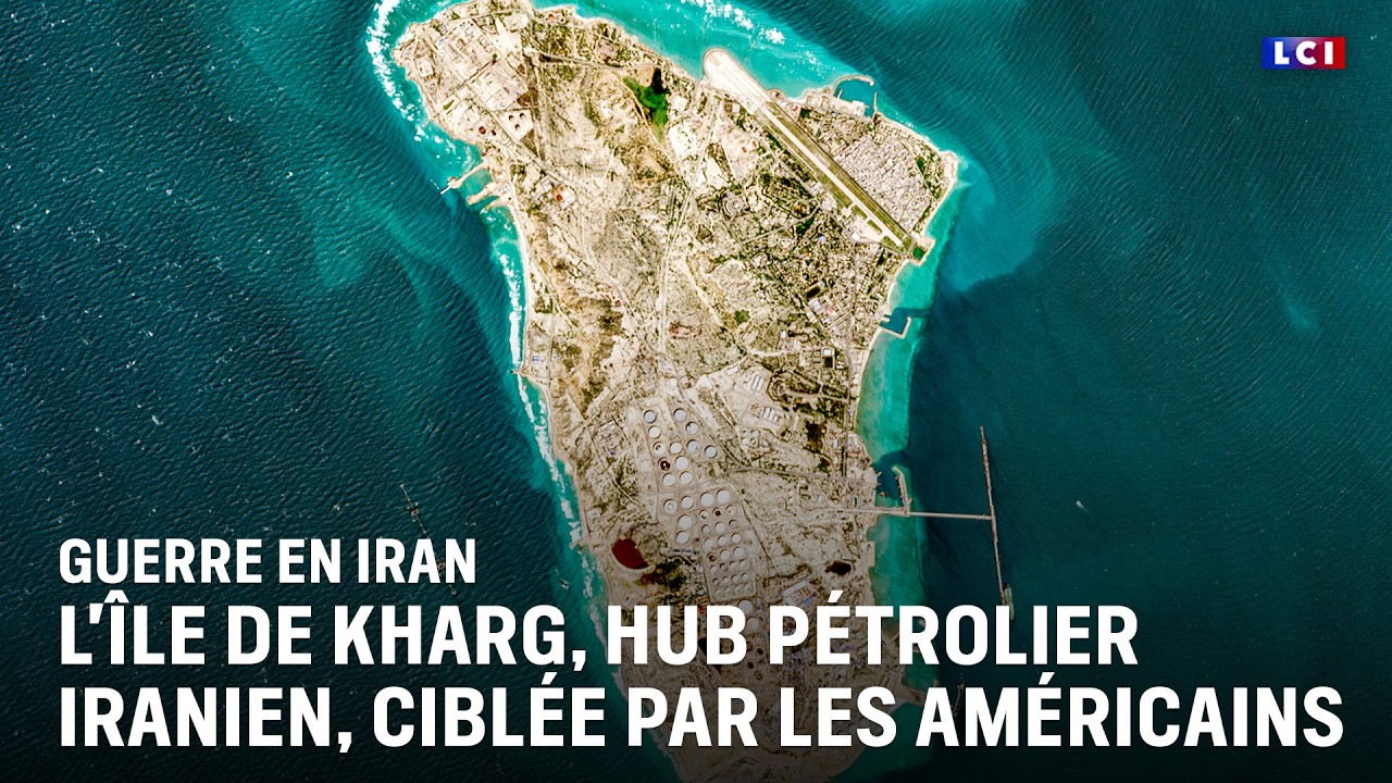 L'île de Kharg, hub pétrolier de l'Iran, ciblée par les Américains｜LCI