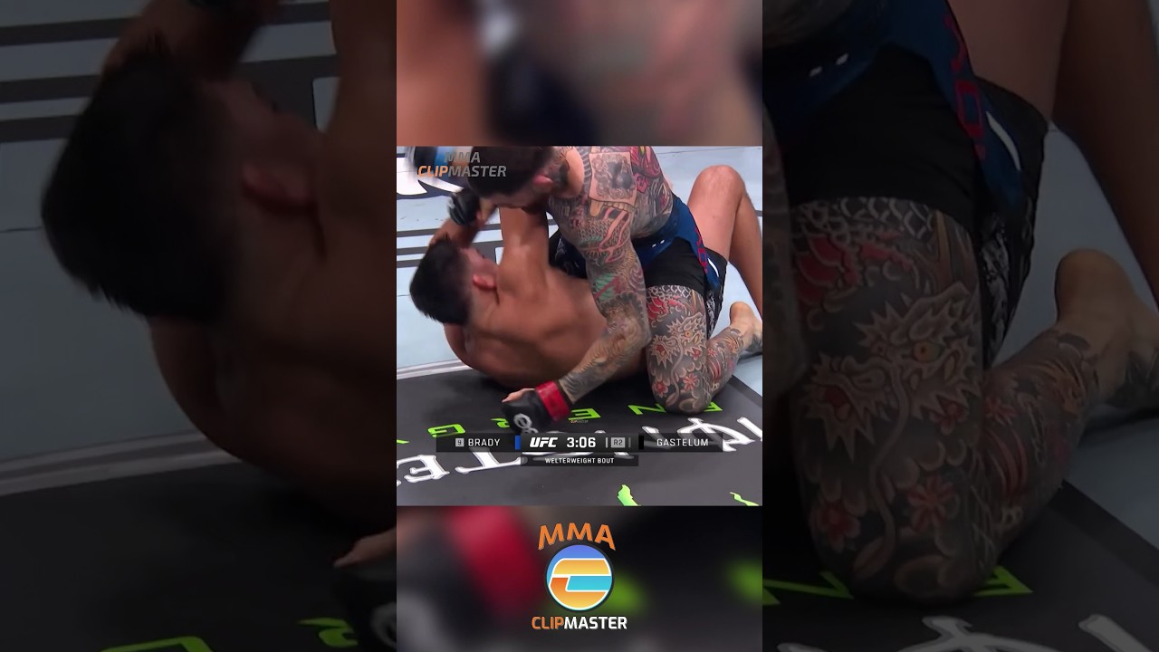 Sean Brady's HYPER AGRESSIVE KIMURA SUBMISSION vs Kelvin Gastelum