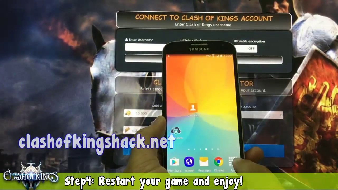 Clash of Kings Hack 2017: Get Unlimited Gold & Resources