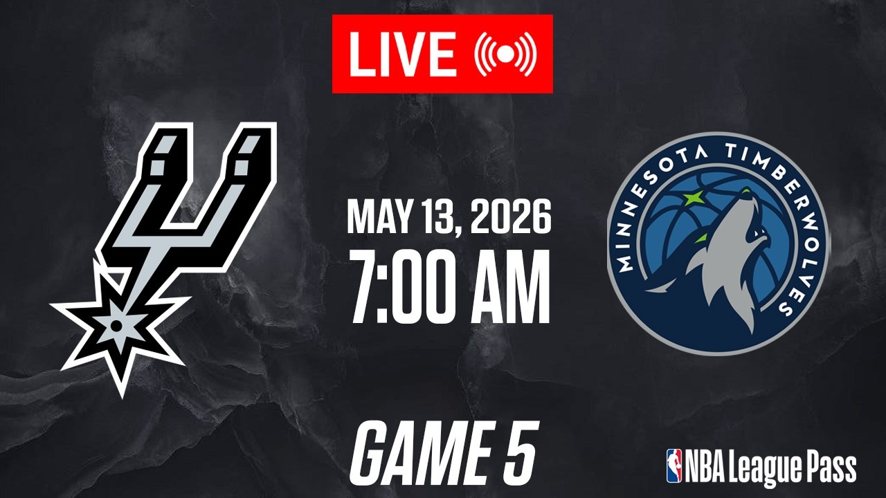 NBA LIVE! San Antonio Spurs vs Minnesota Timberwolves GAME 5 | May 13, 2026 | NBA 2K26 GAMEPLAY