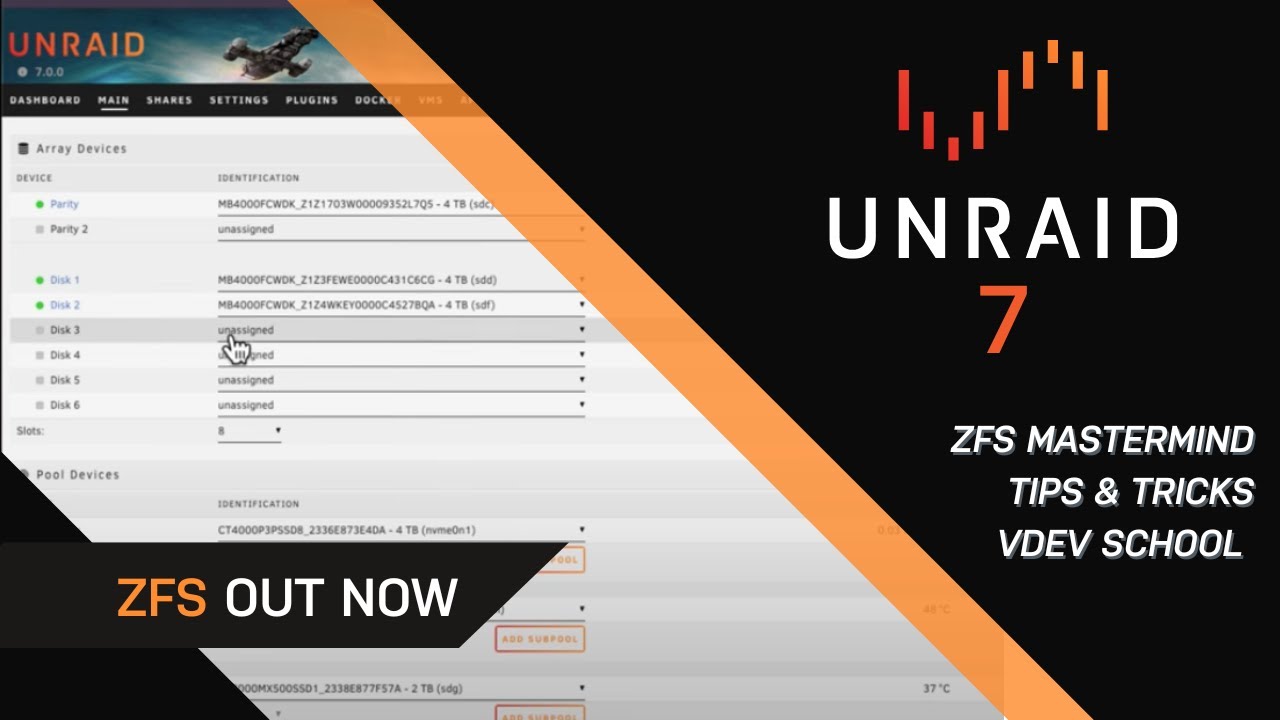 ZFS on Unraid 7: Revolutionizing Your Homelab π