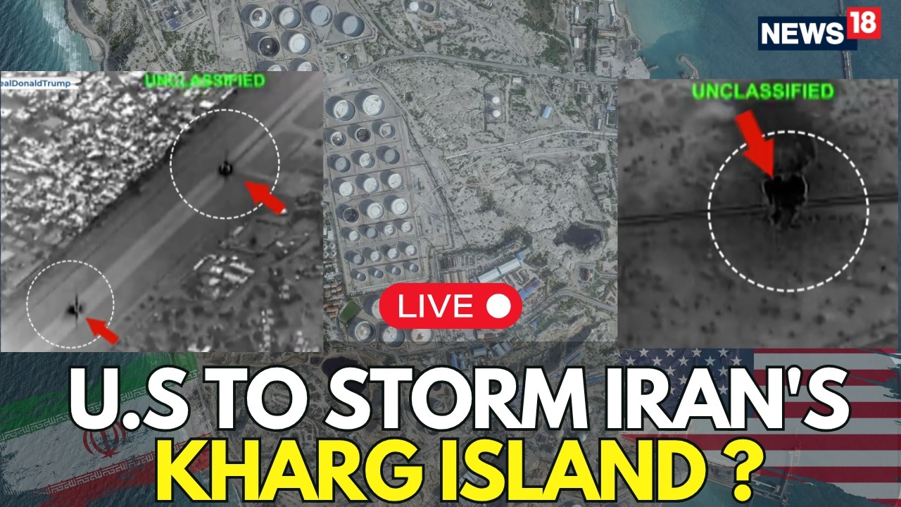 US Vs IRAN WAR LIVE | After Massive Airstrikes, Could the U.S. Attempt to Seize Kharg Island? | N18G