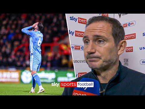 Frank Lampard's FULL post-match reaction to Coventry City’s defeat to Wrexham!