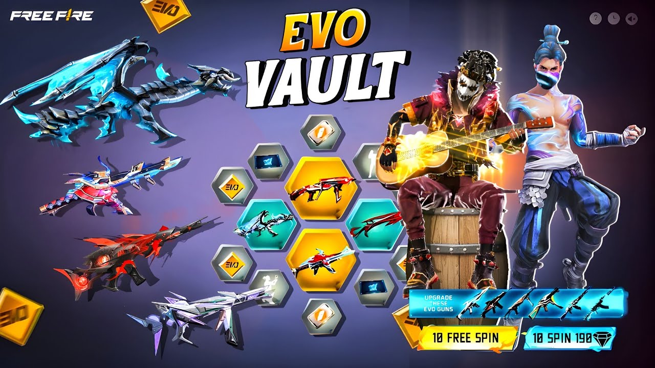 Next Evo Vault Event & MP40 Return in Free Fire 🎮