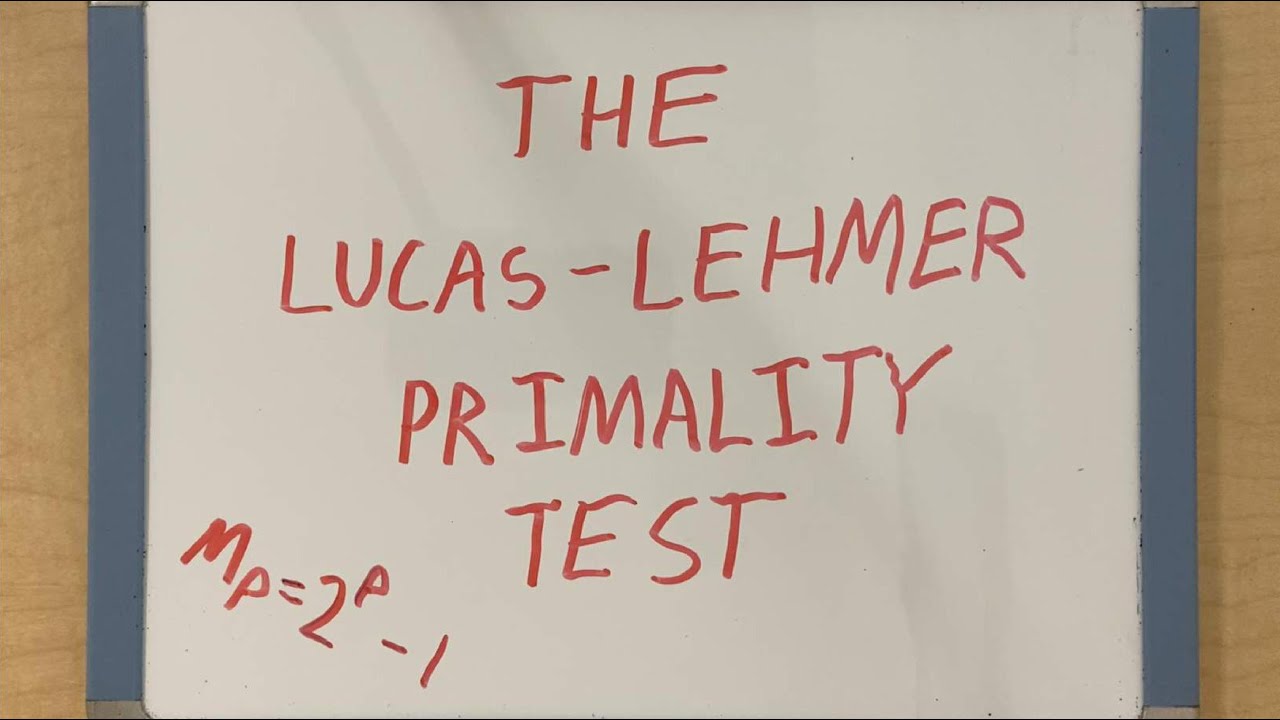 Presentation on the Lucas-Lehmer Primality Test