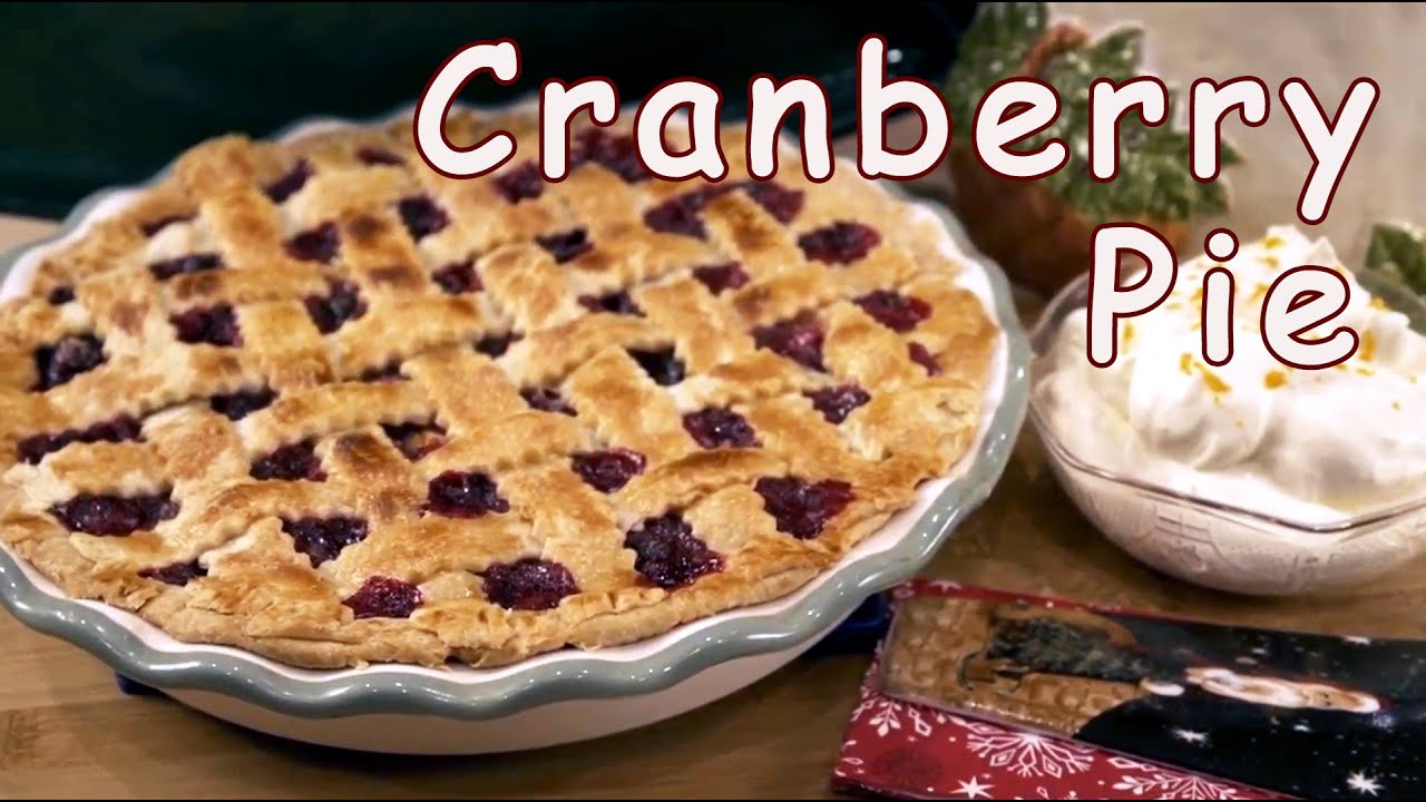 Best Cranberry Pie Recipe for Holidays 🍒