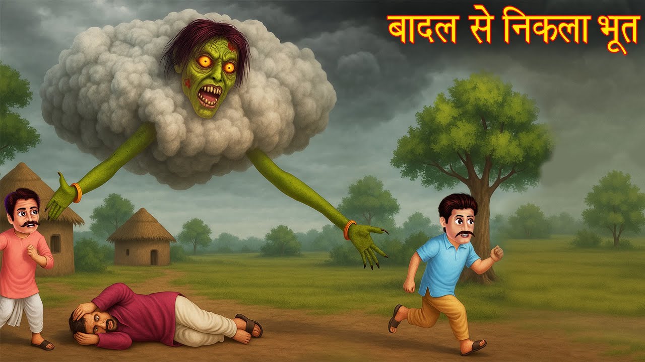 बादल से निकला भूत 👻 | Horror Hindi कहानी