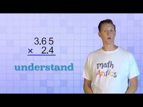 Math Antics Decimal Multiplication