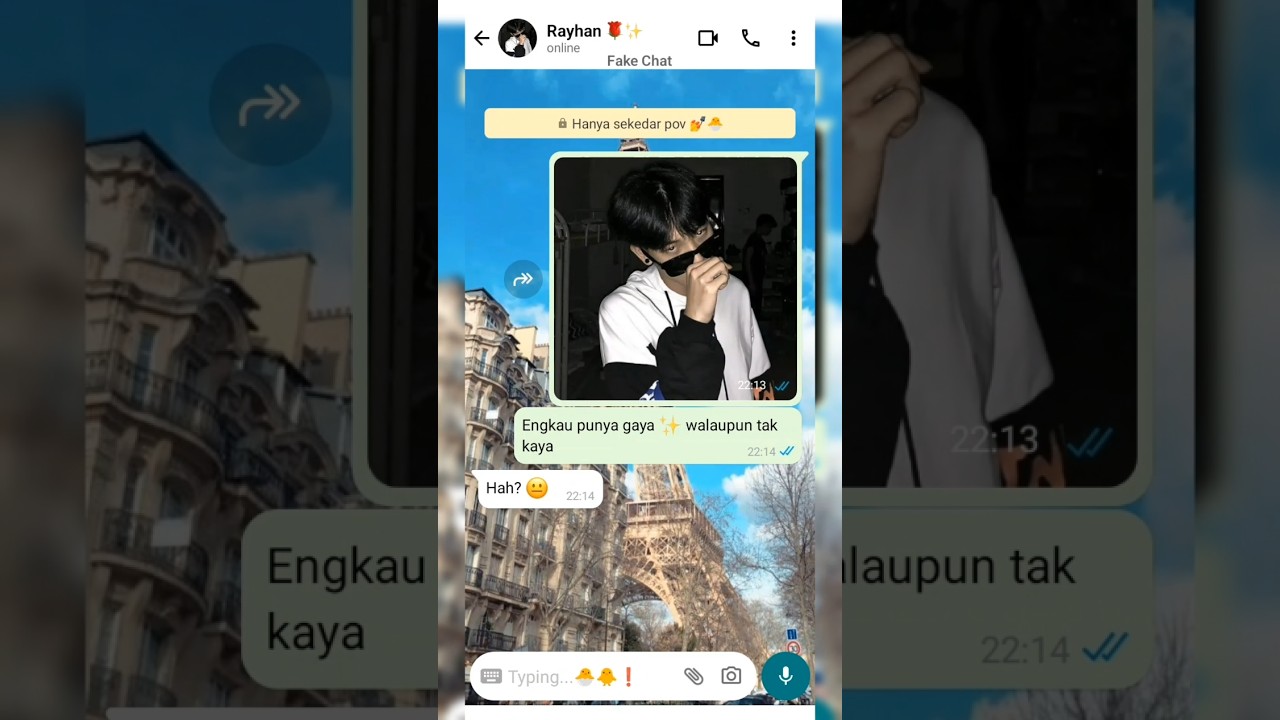 Pov: Meeting on Facebook 📱