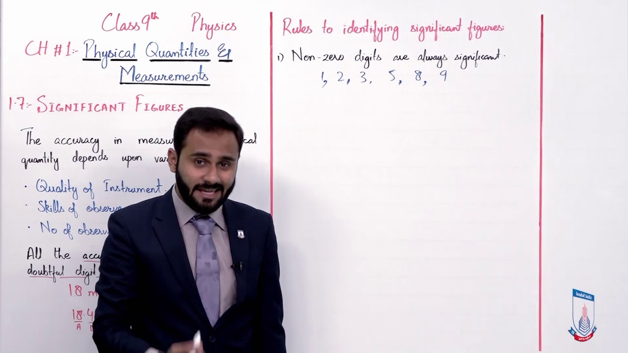 Class 9 Physics: Significant Figures (Lecture 11) 📘