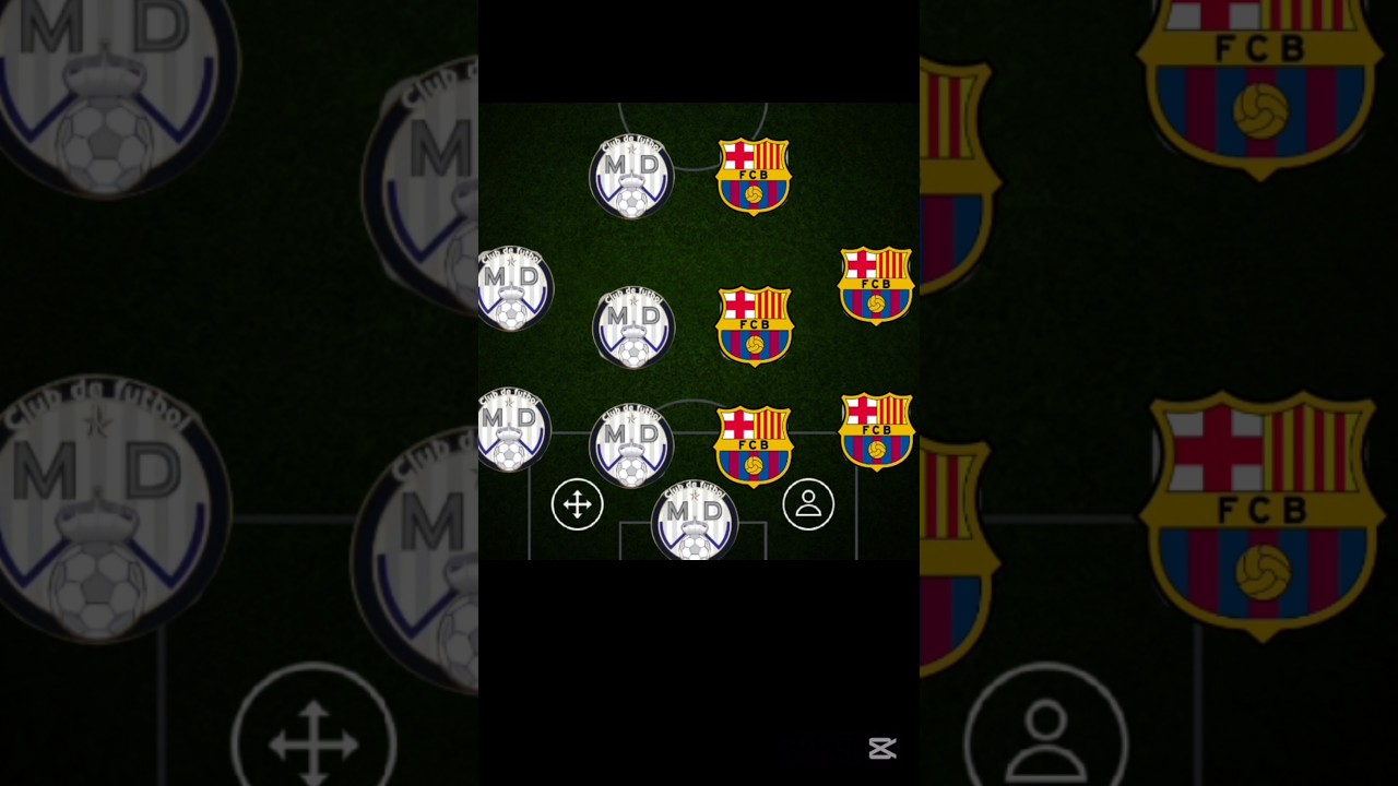 Real Madrid vs Barcelona Squad in eFootball 2025 ⚽