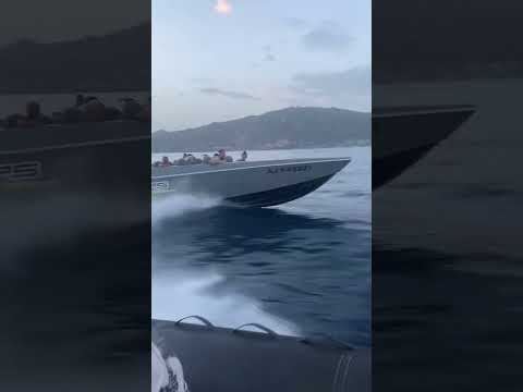 Une course folle# GPS # porticcio #bateau