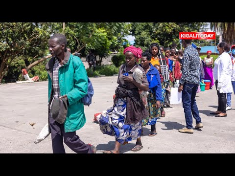 Live: Abanyarwanda FDLR yari yabujije gutaha bageze mu Rwanda