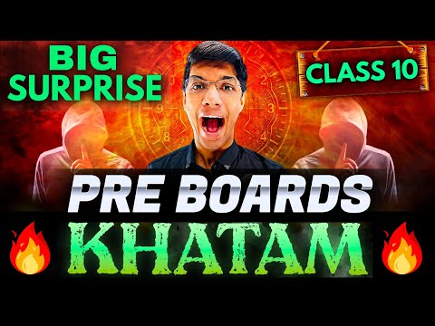 Class 10 Pre Board KHATAM in 1 Video 🔥
