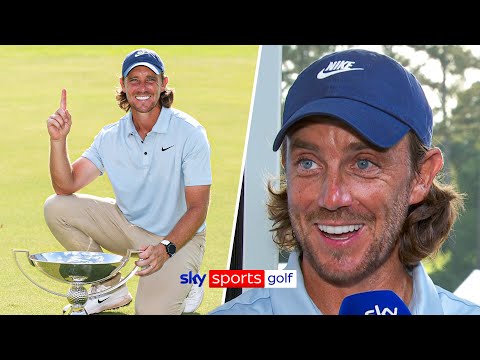 Emotional Tommy Fleetwood reacts to winning his first PGA Tour title 🏆
